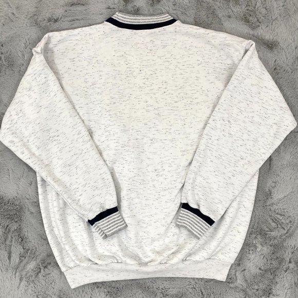 Vintage Est 1776 USA White Crew Neck Sweater - Picture 2 of 9